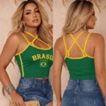 Cropped Virginia Brasil na Copa do Mundo