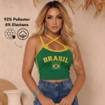 Cropped Virginia Brasil na Copa do Mundo