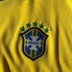 Camiseta Baby Look Feminina Manga Curta Seleção Brasileira