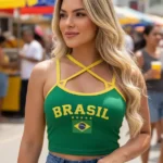 Cropped Virginia Brasil na Copa do Mundo