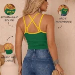 Cropped Virginia Brasil na Copa do Mundo