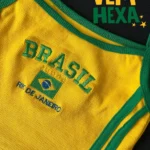 Cropped Top com Alcinha Virginia Brasil na Copa do Mundo
