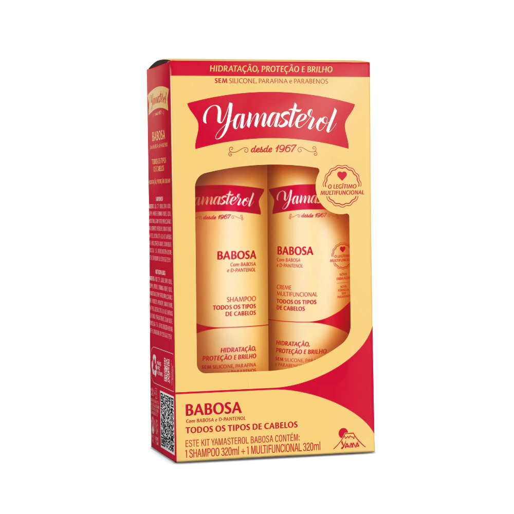 Yamasterol Babosa Shampoo Mais Multifuncional