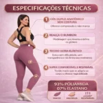 Calça Legging Academia Realça Curvas Selene Original