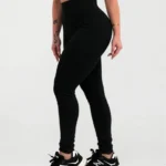Calça Legging Leg Zero Transparência Cintura Alta