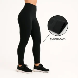Calça Feminina Térmica Forrada Legging Aveludada Frio
