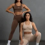 Kit 2 Conjunto Feminino Fitness Calça Legging com Top