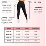 Kit 3 Calças Feminina Legging Grossa para Academia Cós Alto