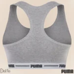 Top Puma Nadador Feminino Sem Bojo Algodão Fitness